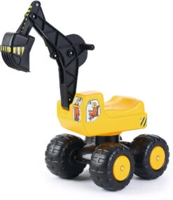 Sitzbagger Mobby-Dig + Bauhelm -Kinderspielzeug 4ever spiel sitzbagger mobby dig bauhelm 8