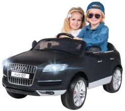 Elektroauto Audi Q7 4L In Matt Schwarz