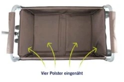 Beachtrekker LiFe Faltbarer Bollerwagen (Grün) + Bremse + Sonnenverdeck -Kinderspielzeug beachtrekker beachtrekker life faltbarer bollerwagen grun bremse sonnenverdeck 4