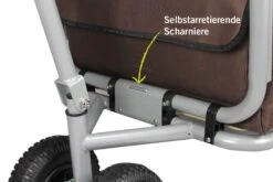 Beachtrekker LiFe Faltbarer Bollerwagen (Grün) + Bremse + Sonnenverdeck -Kinderspielzeug beachtrekker beachtrekker life faltbarer bollerwagen grun bremse sonnenverdeck 5