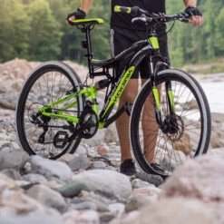 Mountainbike 24" "Kodiak" In Schwarz/Weiß -Kinderspielzeug bergsteiger mountainbike 24 kodiak in schwarz weiss 4