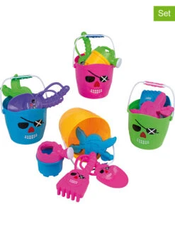 Happy People 5tlg. Sandspielzeugset "Pirat" - Ab 18 Monaten (Überraschungsprodukt)