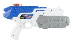 Wasserpistole Blaster 32cm Weiß-blau Super-Splash -Kinderspielzeug idena wasserpistole blaster 32cm weiss blau super splash 2