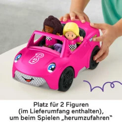 MATTEL Fisher-Price Little People Barbie Cabrio Fahrzeug- Und Figurenset -Kinderspielzeug mattel fisher price little people barbie cabrio fahrzeug und figurenset 3