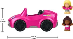 MATTEL Fisher-Price Little People Barbie Cabrio Fahrzeug- Und Figurenset -Kinderspielzeug mattel fisher price little people barbie cabrio fahrzeug und figurenset 5