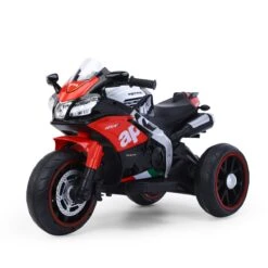 Elektromotorrad Panorama In Rot