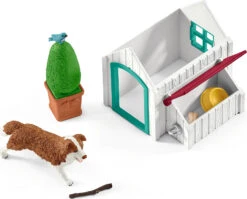 Schleich Horse Club 42458 Horse Club Hannahs Gastpferde Mit Hündin Ruby -Kinderspielzeug schleich horse club 42458 horse club hannahs gastpferde mit hundin ruby 4