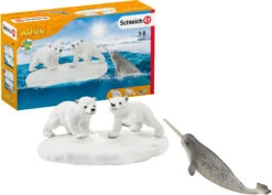 Schleich Wild Life 42531 Eisbären-Rutschpartie