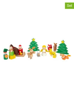 Small Foot 17tlg. Spielset "Waldweihnacht Der Tiere" - Ab 3 Jahren