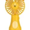 Handventilator "Tiger" In Gelb - (B)12 X (H)19,5 X (T)4,3 Cm -Kinderspielzeug verlag handventilator tiger in gelb b 12 x h 19 5 x t 4 3 cm